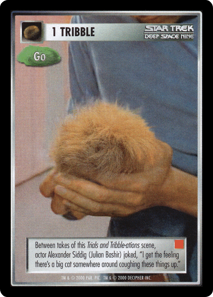 1 Tribble - Go (Red)